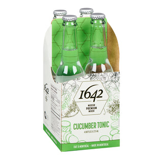 1642 Canadian Cucumber Tonic Water - 4 pack