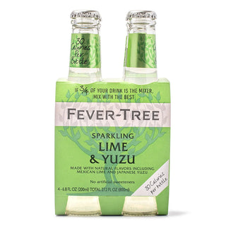Fever Tree SPARKLING LIME & YUZU - 4 Pack