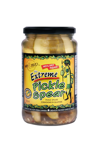 Matt and Steve's Extreme Pickle Spears Hot and Spicy