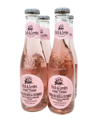 Fitch & Leedes Pink Tonic Water  - 4 pack
