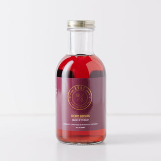 KVAS - Cherry Hibiscus Simple Syrup